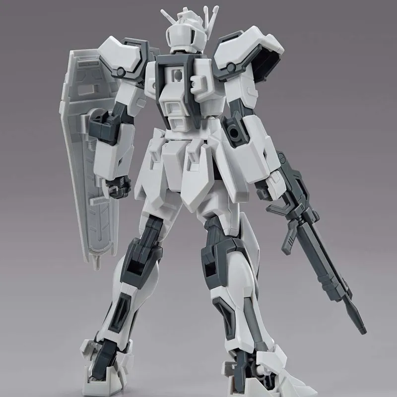 BANDAI EG 1 144 Strike Gundam White Paint Edition Model Kits-3