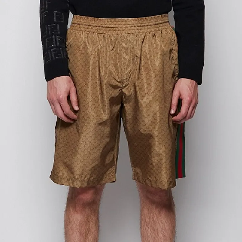GUCCI Swimming Shorts Men Khaki-1