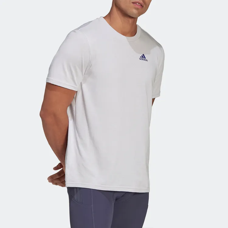 Adidas T Shirts Unisex Symbol Gray-3