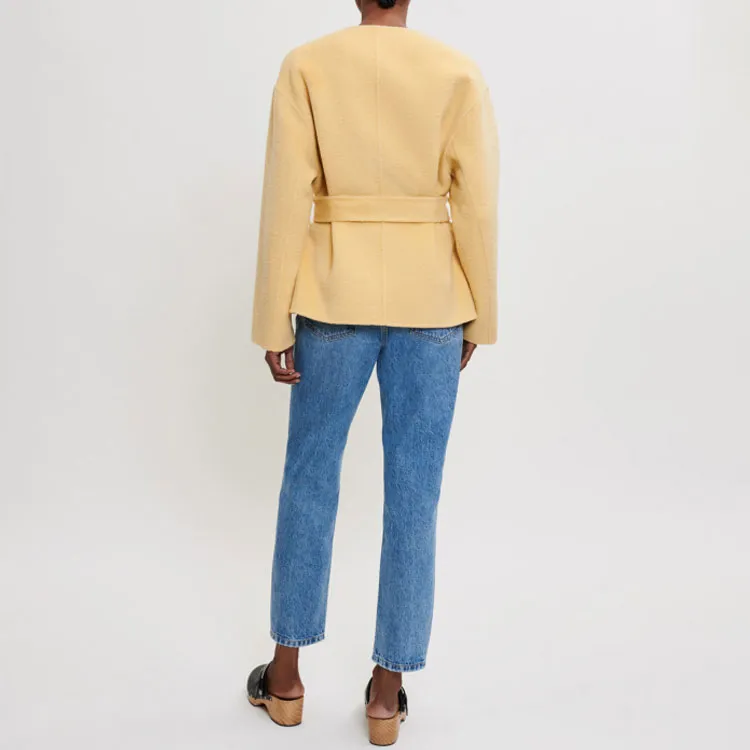 Maje Jackets Women's Yellow-2