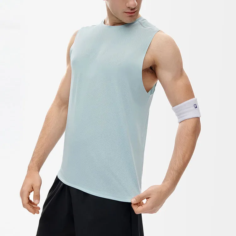 FILA Tank Tops Men's Sky Eau Blue-5