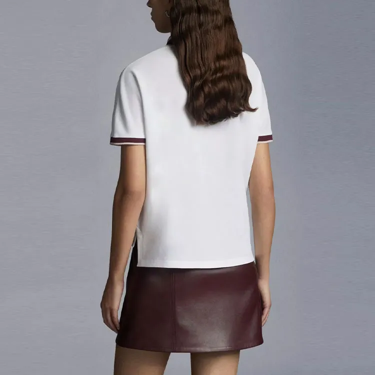 Moncler SS22 Polo Shirts Women's White-3