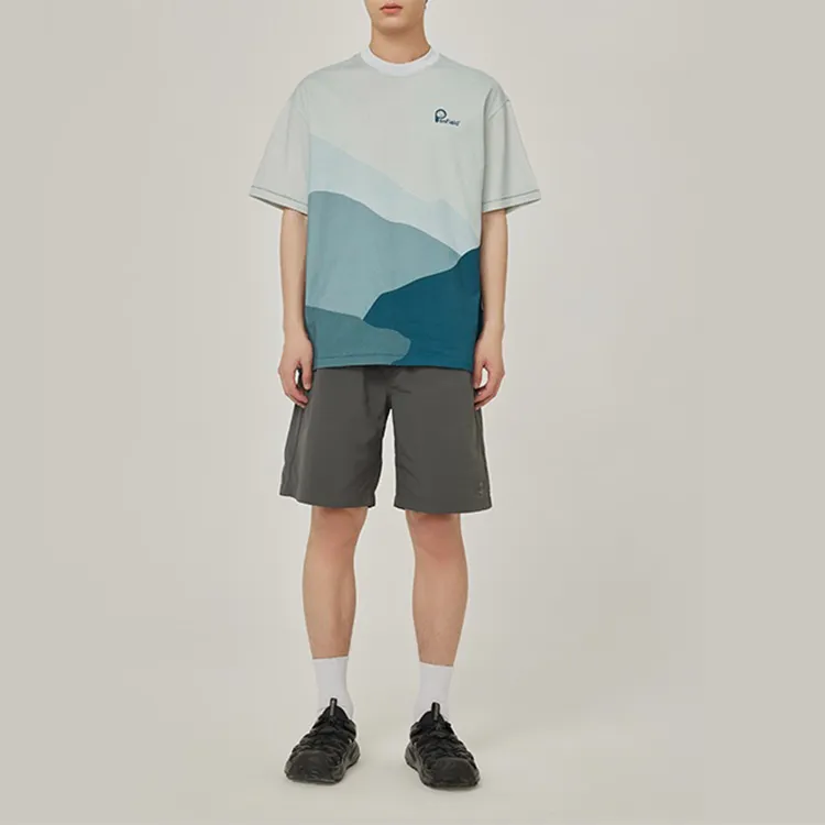 Penfield Straight T-Shirt Unisex Peacock Blue-2