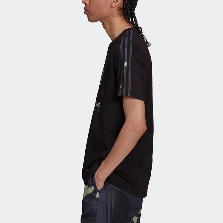 Adidas Originals T Shirt Men's Black-3