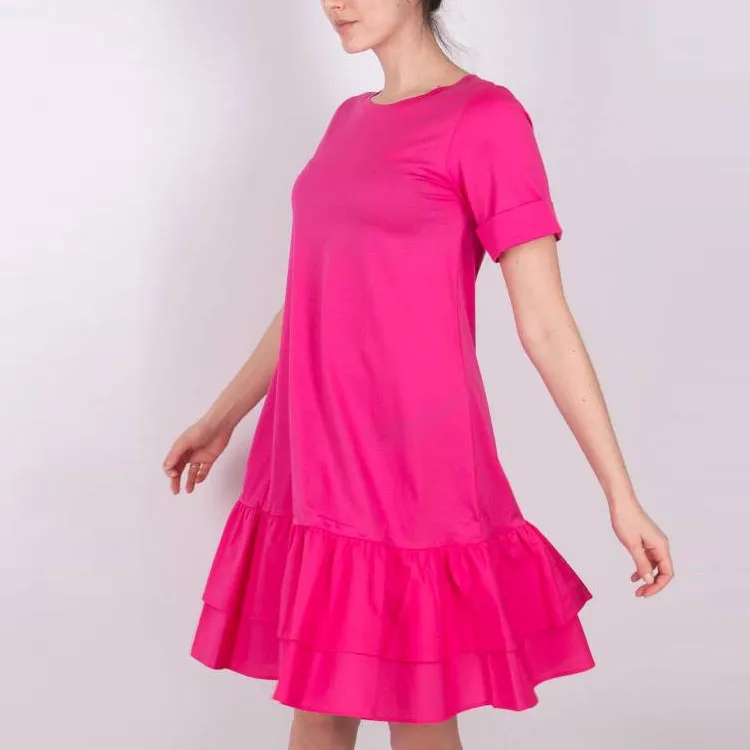 WEEKEND MaxMara Long Sleeved Dress Women's Pink-2