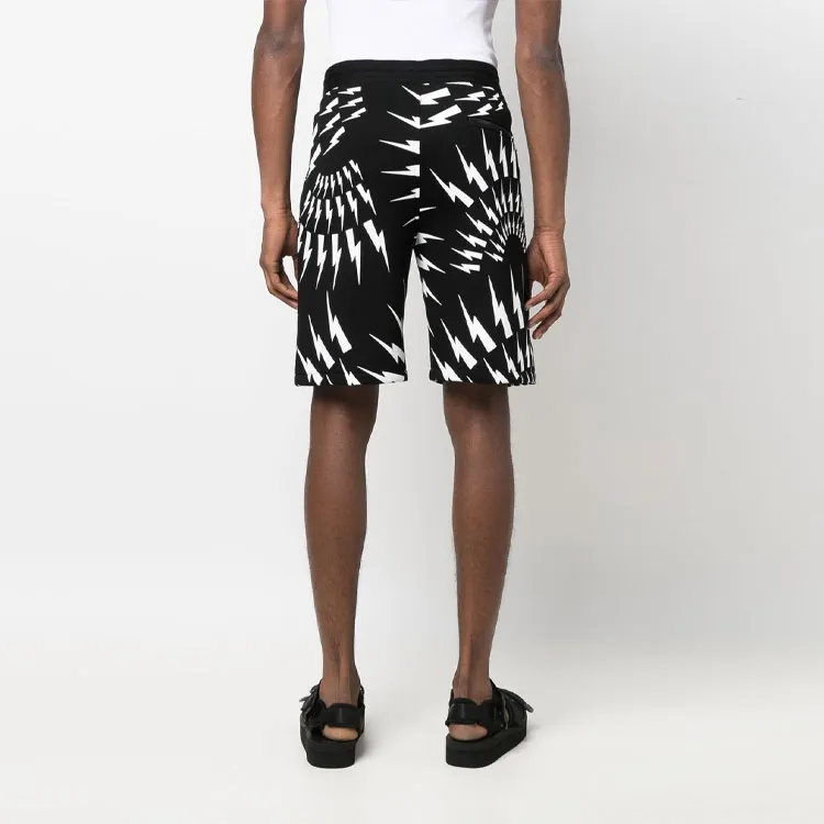 Neil Barrett Casual Shorts Men Black-4