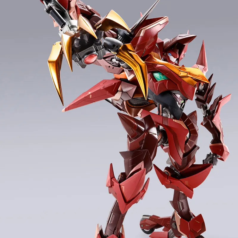 BANDAI METAL BUILD DRAGON SCALE Code Geass R2 Red Lotus Sacred Heaven Eight Point Style 18cm Hobby Model-3