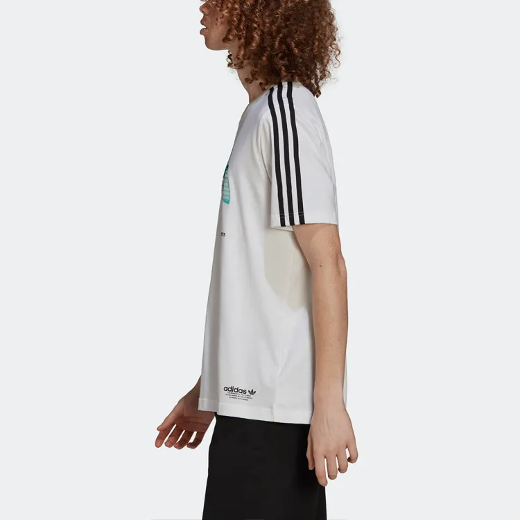 Adidas Originals United Tee T Shirt Men's White-4