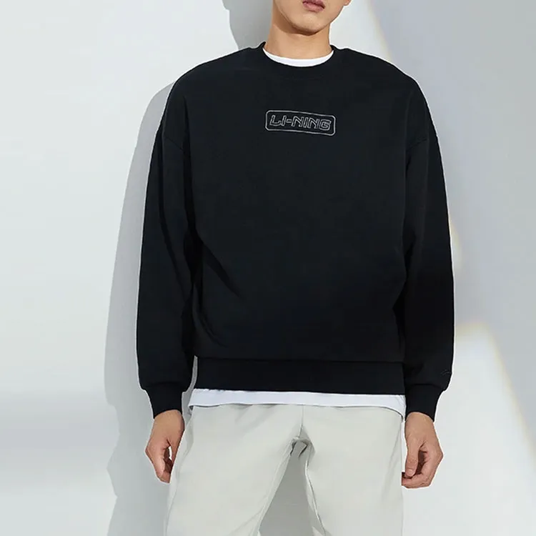 LiNing Sweatshirt Winter Unisex Black-2
