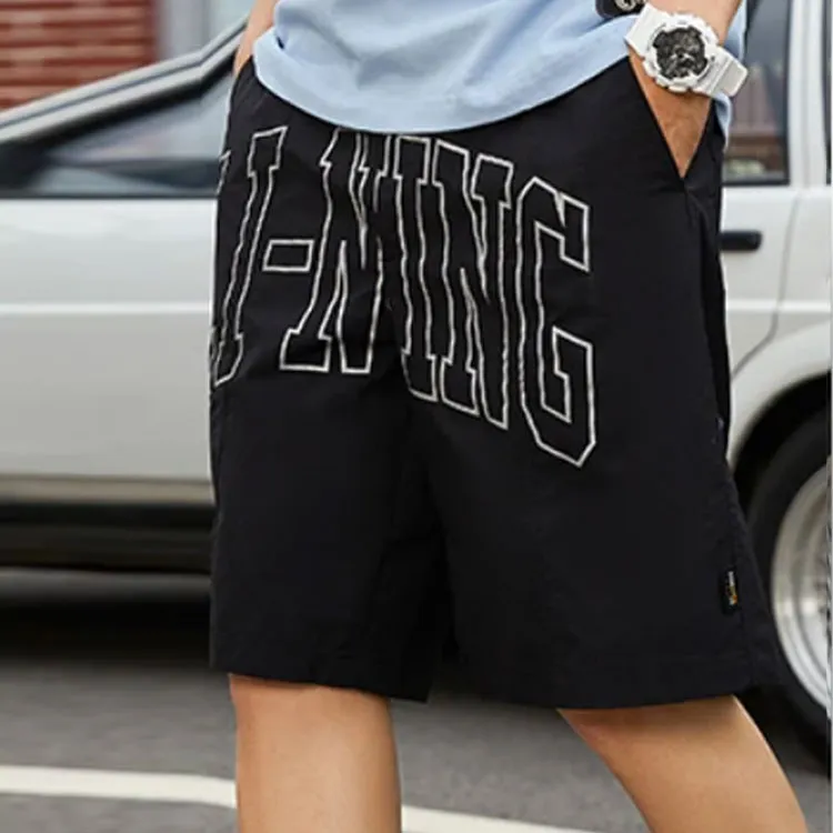 LiNing Casual Shorts Men's Black-4