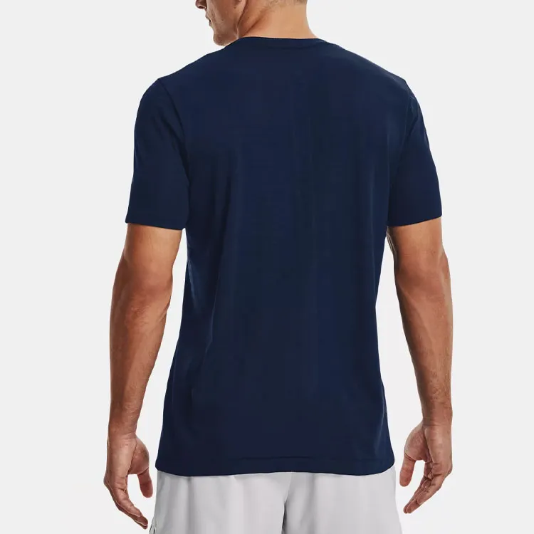 Under Armour RUSH T Shirt Men's Collegiate Blue-4