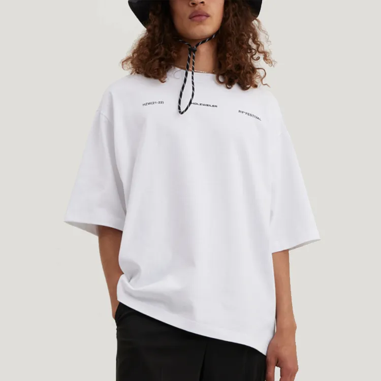 HOLZWEILER T-Shirts Men White-3