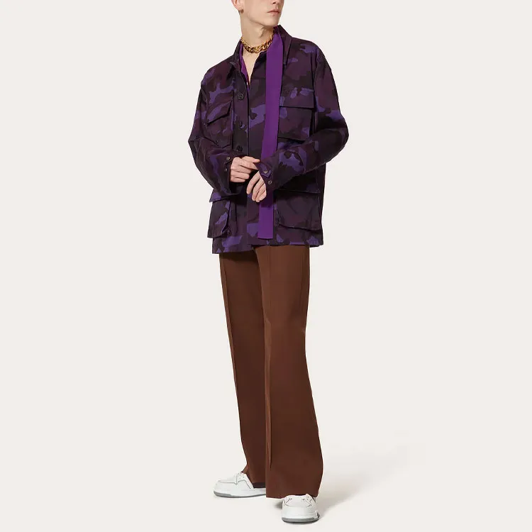 Valentino Jackets Men Purple-1