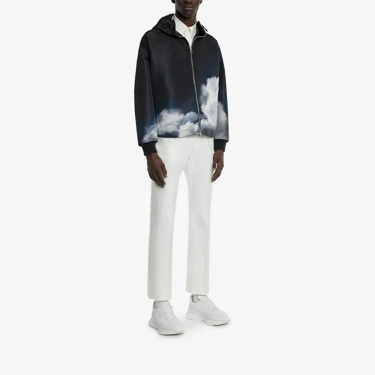 Alexander McQueen Sky Print Windbreaker Jacket-3