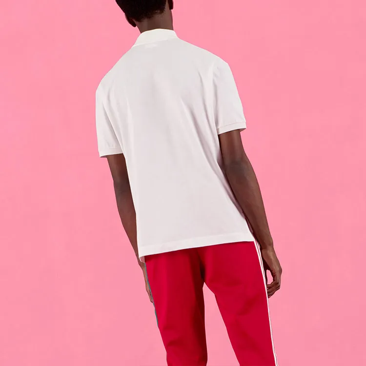 GUCCI X Adidas Cotton Piquet Polo-4