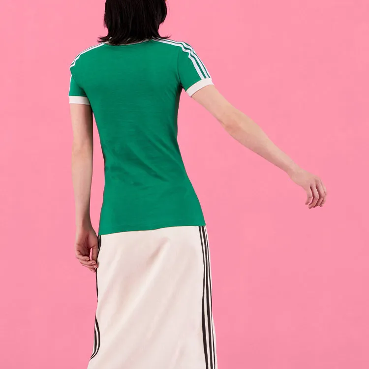 GUCCI x Adidas Originals T Shirt Unisex Green-3