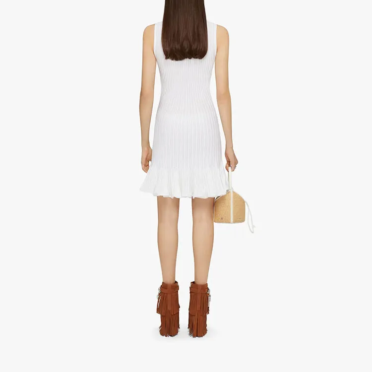 GIVENCHY SS22 Sleeveless Dress Women's White-2