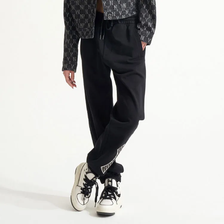 MLB Knitted Sports Pants Unisex Black-4