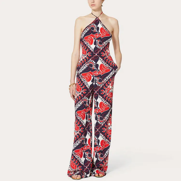 Valentino Jumpsuits Women's Red-1