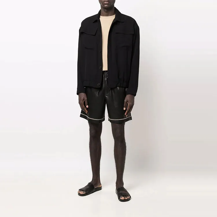 NANUSHKA Jackets Men Black-1