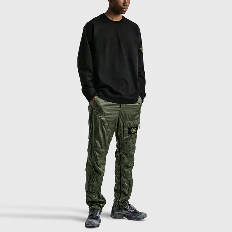 STONE ISLAND Sweatshirts Men Black-2