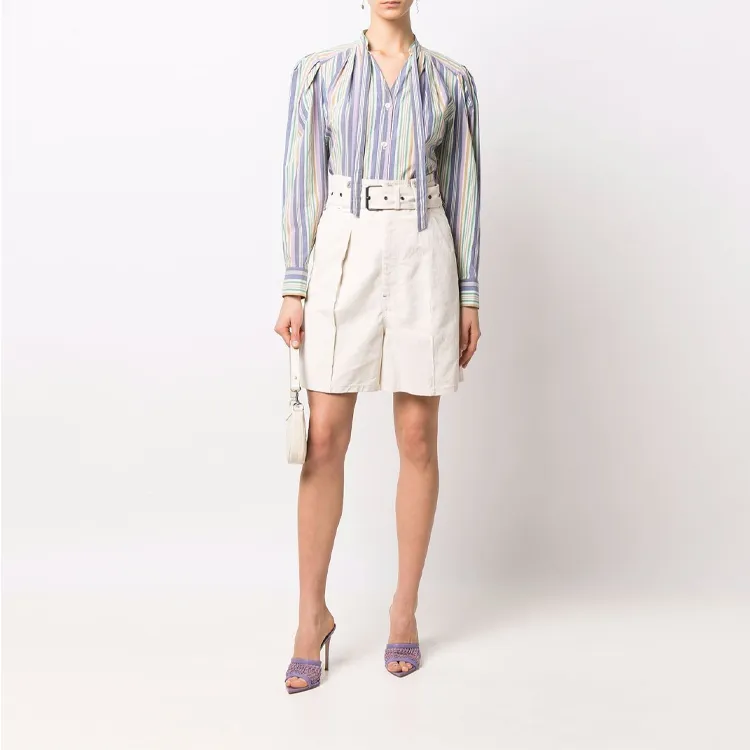 ISABEL MARANT Tiverna Striped Blouse-2