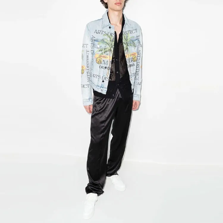 AMIRI Denim Jackets Men Blue-3