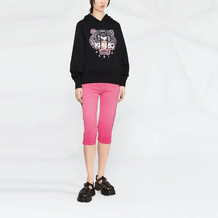 KENZO Tiger Hooded Sweatshirt 'Black'-2