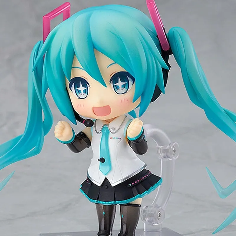GSC Hatsune Miku Nendoroid No.1309 Vocaloid V4 Chibi Figures 10cm-3