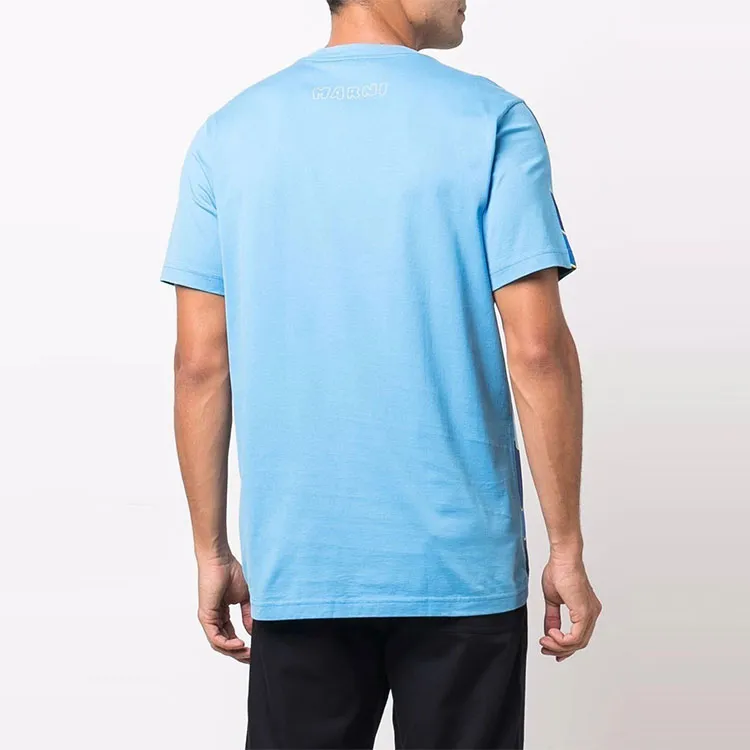 MARNI T-Shirts Men Blue-3