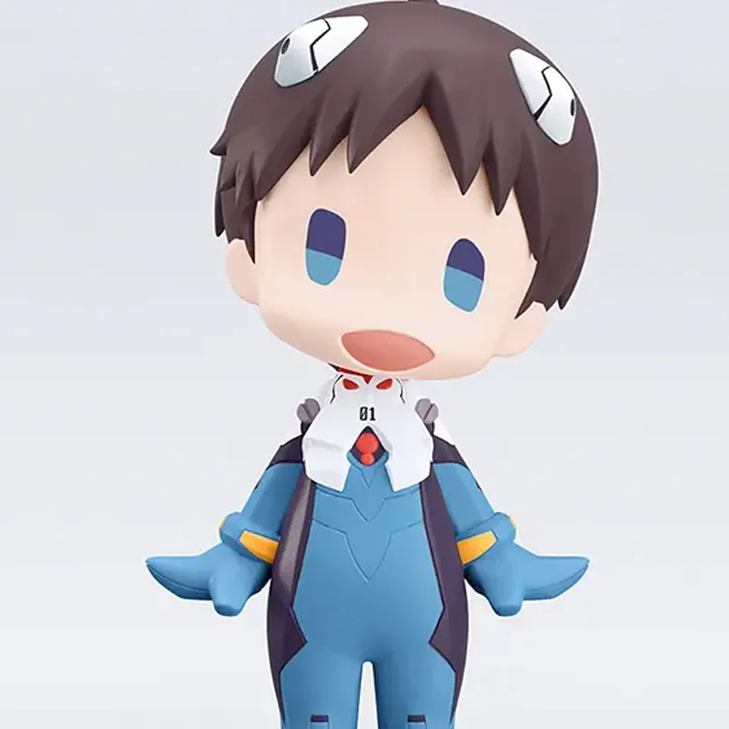 GSC Shinji Ikari Hello! Good Smile Neon Genesis Evangelion New Theater Version Reissued Version Chibi Figures 10cm-3