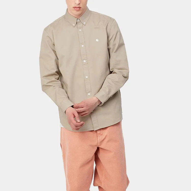 Carhartt WIP Shirts Men Gray-4