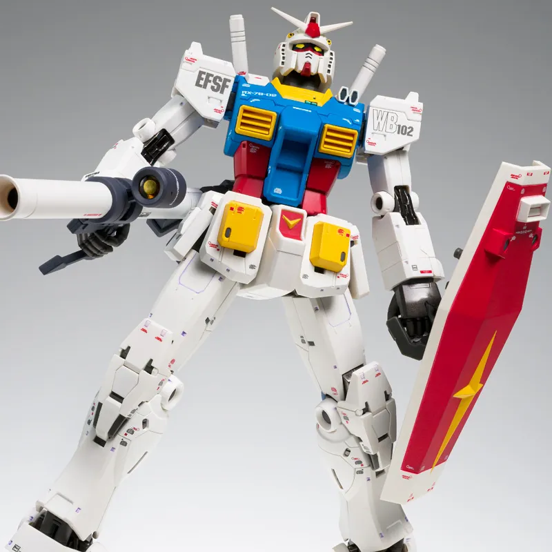 BANDAI First Gundam RX 78 G.F.F.M.C. Mobile Suit Gundam, Kukuru, The Island Of Dwayne Assembled Models 18cm-3