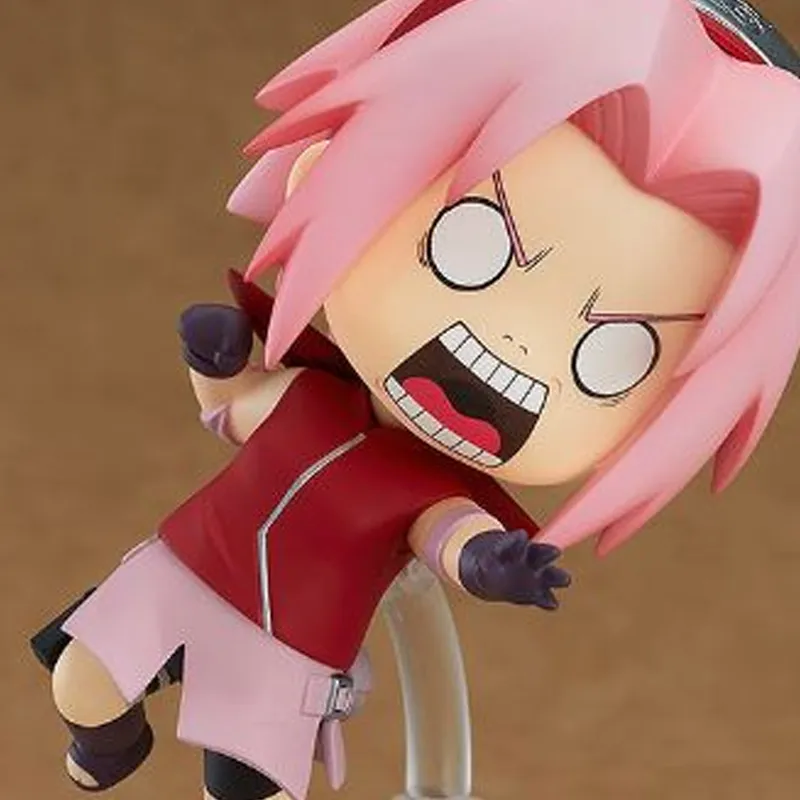 GSC Sakura Haruno Nendoroid No.833 Naruto Shippuden Reissued Version Chibi Figures 10cm-3