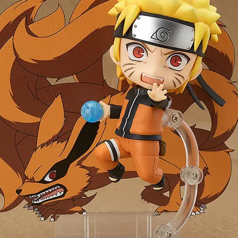 GSC Naruto Uzumaki Nendoroid No.682 Naruto Shippuden Reissued Version Chibi Figures 10cm-3