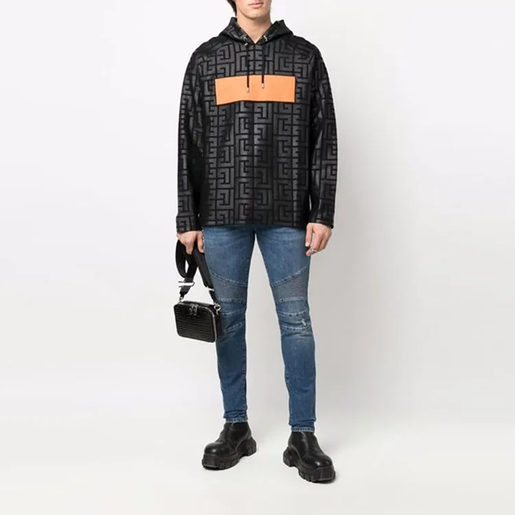 BALMAIN Ribbed detail Skinny Jeans-3