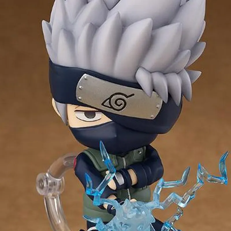 GSC Kakashi Hatake Nendoroid No.724 Naruto Shippuden Reissued Version Chibi Figures 10cm-4