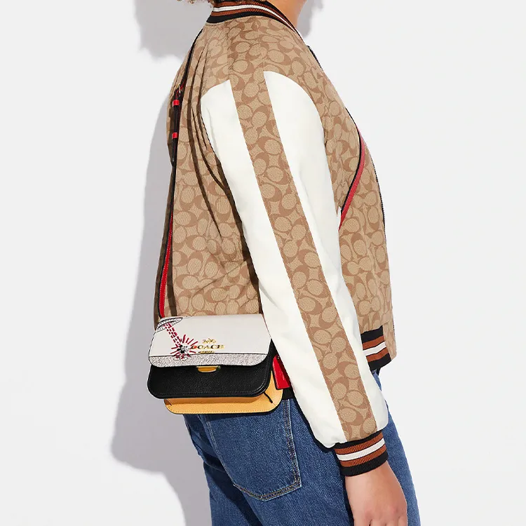 Disney X Keith Haring X COACH Brynn Shoulder Bags-4