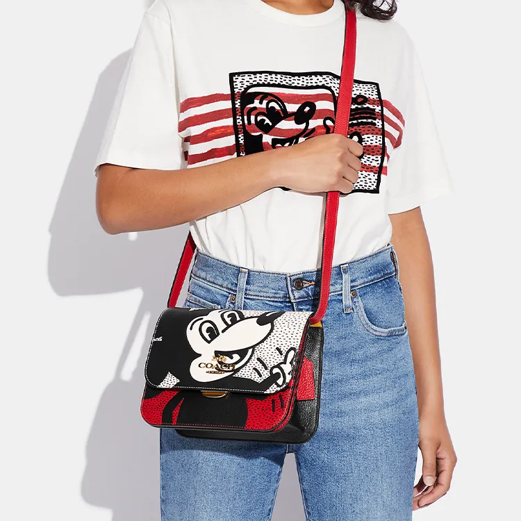 Keith Haring X Disney X COACH Brynn Crossbody Bags-4