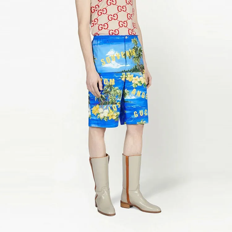 GUCCI Poplin Shorts-3