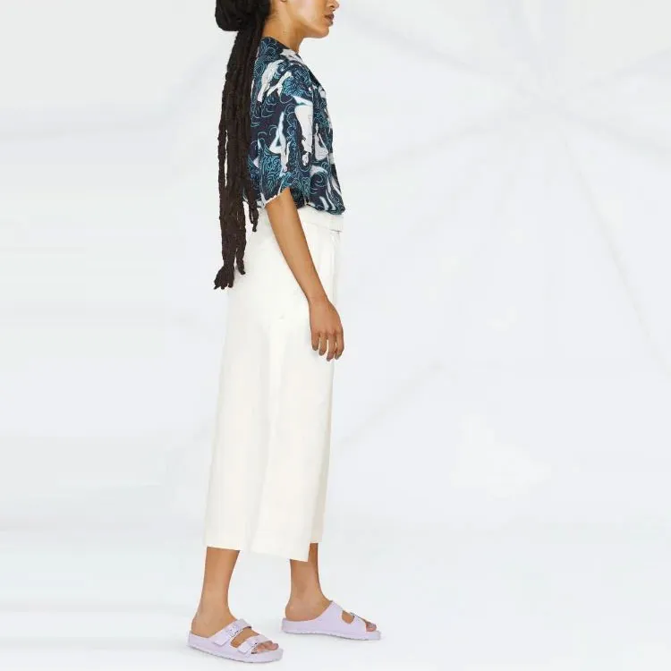 Moncler Belted Cropped Trousers-3