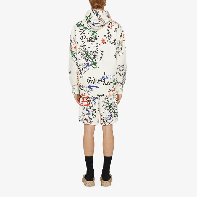 Givenchy All Over Print Hoodie Sweatshirt-2