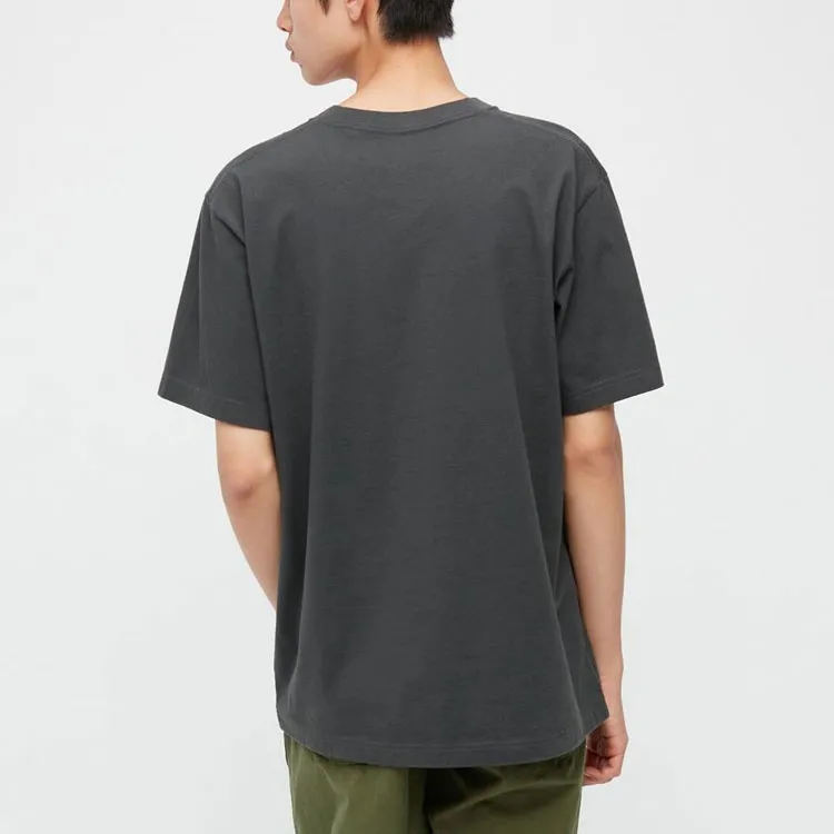 Disney X UNIQLO Disney Co-brand T-Shirts Unisex Dark Gray-3
