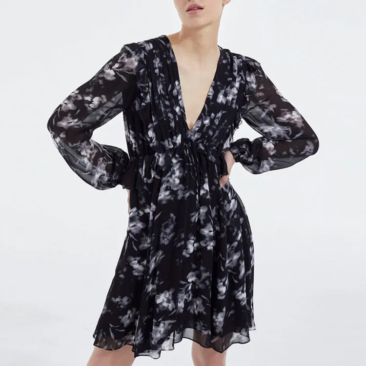 THE KOOPLES Long-Sleeved Dresses Women's Black-3