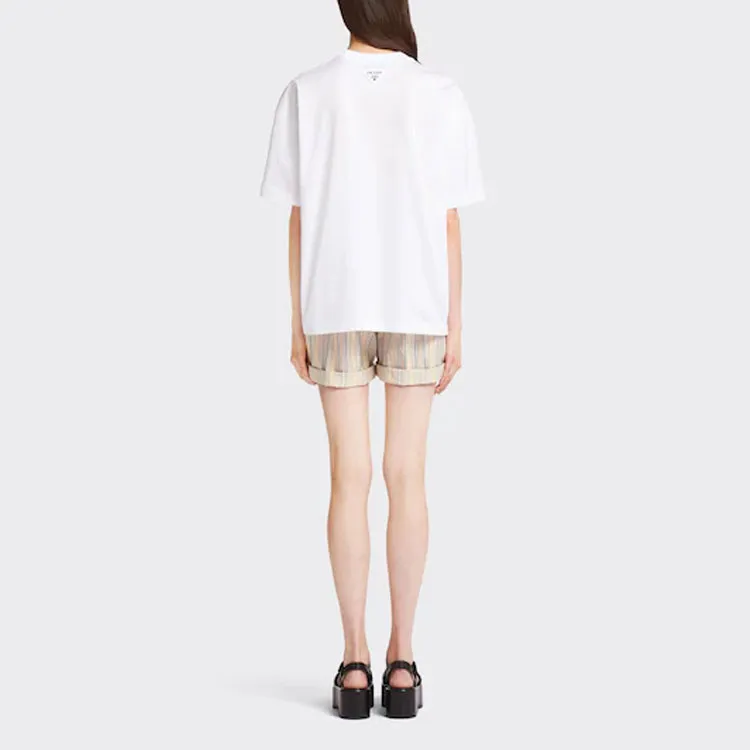 PRADA T Shirts Women's White-2