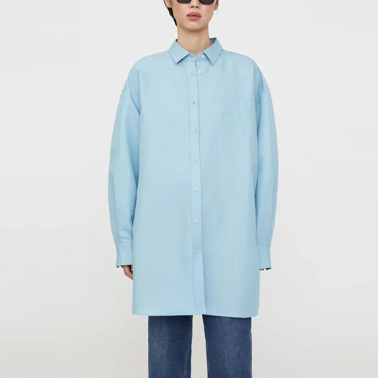 TOTEME Shirts Women's Blue-3