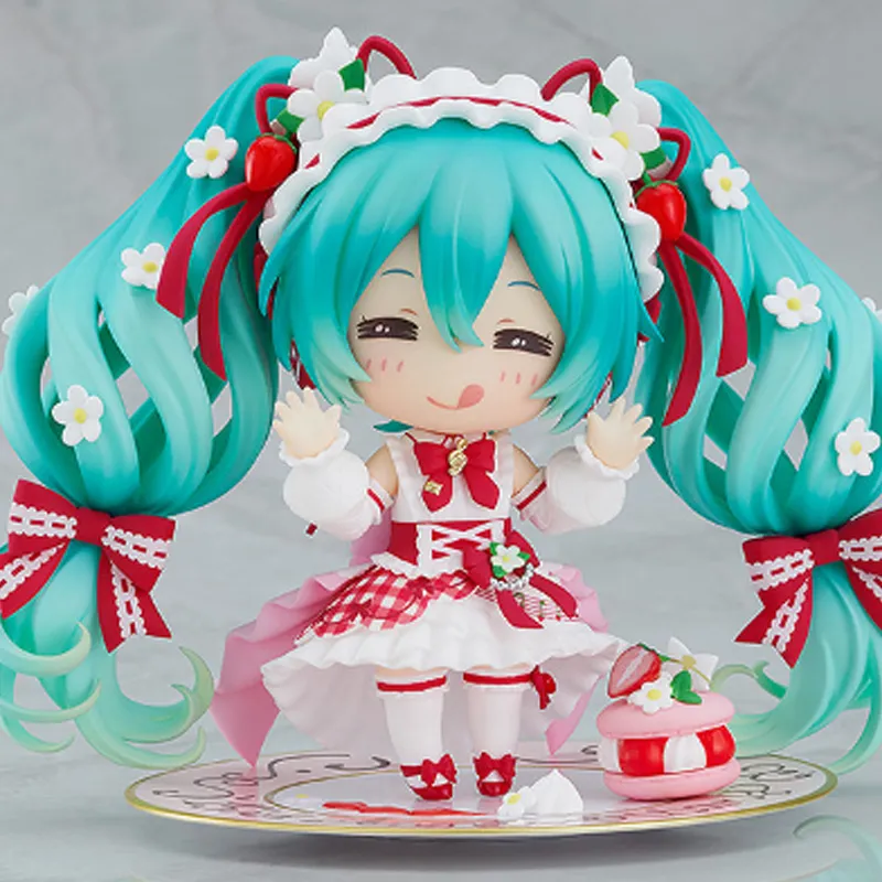 GSC Hatsune Miku Nendoroid No. 1939 Hatsune Miku 15th Anniversary Commemorative Edition Chibi Figures 10cm-3