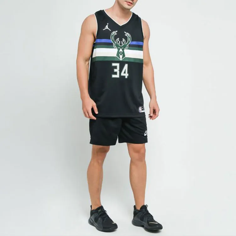 Nike Giannis Antetokounmpo Bucks Statement Jersey-2