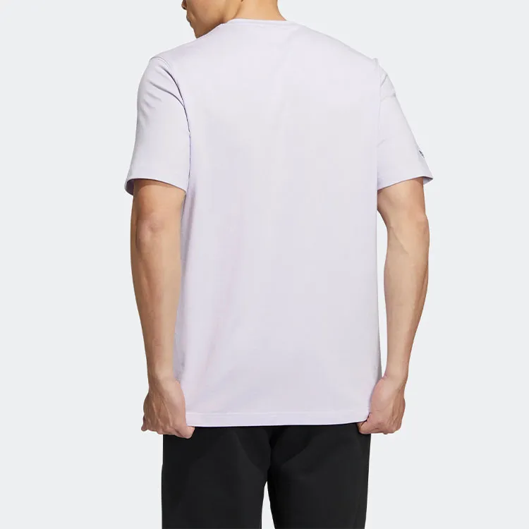Adidas Originals T Shirts Men Lilac-2