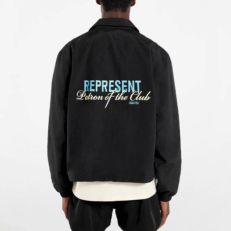 REPRESENT Patron Of The Club Coach Jacket-3